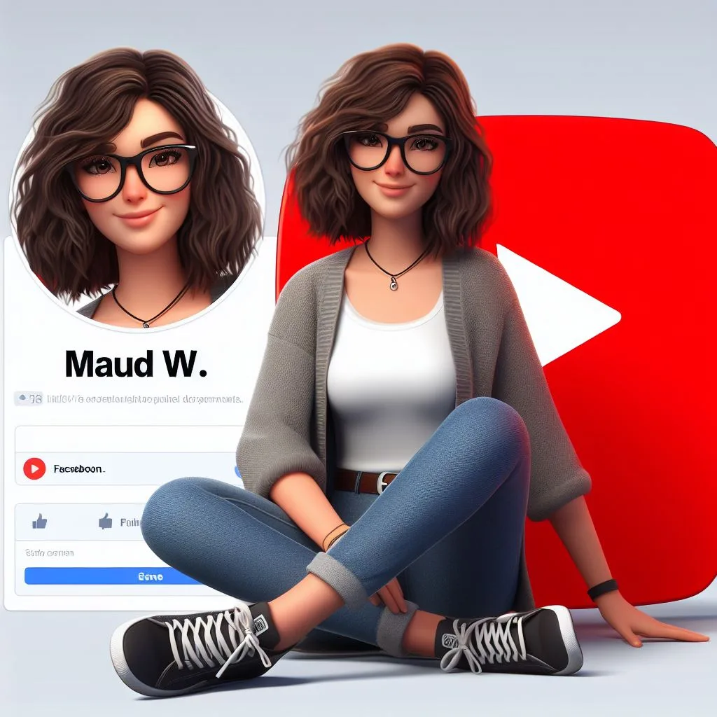 Illustration of the personalisation of content on social networks